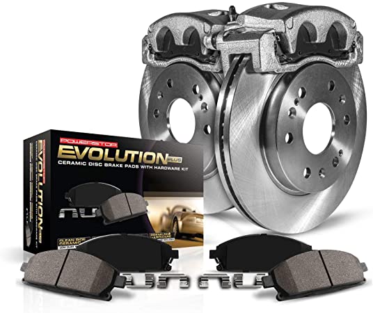 Power Stop KCOE5571 Autospecialty 1-Click OE Replacement Brake Kit with Calipers