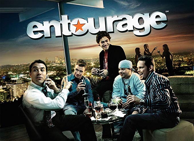 Entourage Fabric Cloth Rolled Wall Poster Print -- Size: (43" x 32")