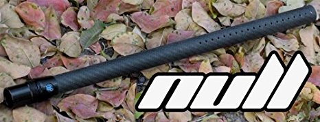 DeadlyWind Null Carbon Fiber one piece Paintball Gun Barrel (Click-a-size/threads)