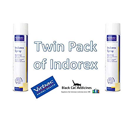 2X Indorex Flea Spray