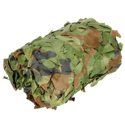 OUTERDO 6.6ft x 9ft Camouflage Net Desert Woodland Camo Netting Camping Military Hunting Shooting Net