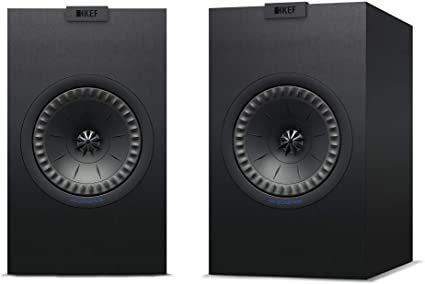 KEF Q350 Bookshelf Speakers (Pair, Black)