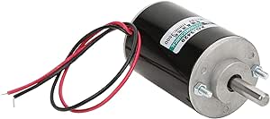 High Torque DC Motor 12V 3500RPM Permanent Magnet Motor High Speed CW/CCW (12V DC 3500RPM)