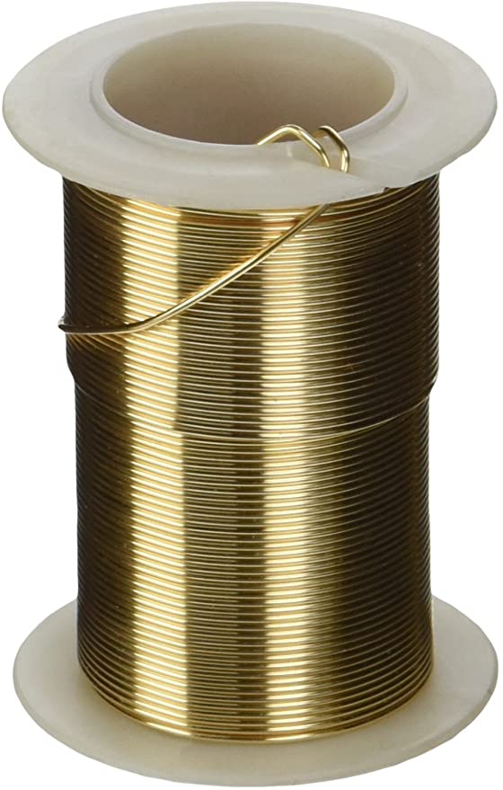 Darice P32029-4 Craft Wire - 20 Gauge, Gold, 15yd