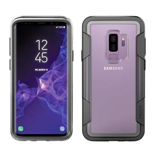 Samsung Galaxy S9  Case - Pelican Voyager Case for Samsung Galaxy S9  (Clear/Grey)