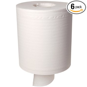 Georgia-Pacific Preference 44000 White 2-Ply Centerpull Perforated Paper Wiper, 12" Length x 8.25" Width (Case of 6 Rolls, 520 Towels per Roll)