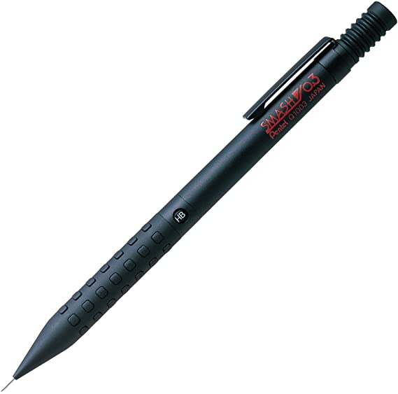 Pentel Mechanical pencil SMASH 0.3mm [Black] (Japan Import)