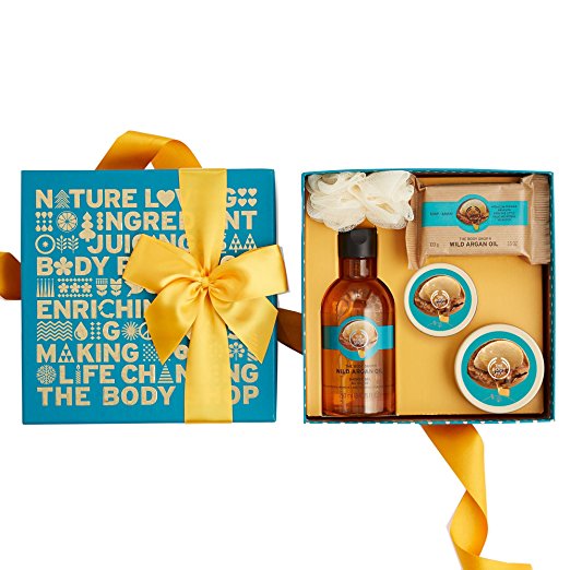 The Body Shop Wild Argan Oil Festive Picks Small Gift Set