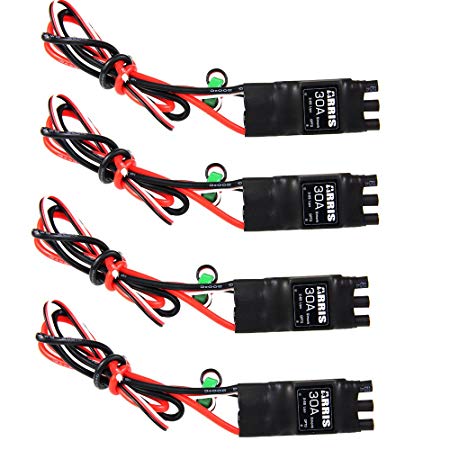 ARRIS 4PCS 2-6S 30AMP 30A SimonK firmware OPTO Brushless ESC for RC Quad Multicopter