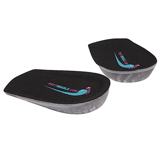 footinsole Medical Gel Heel Cushion Pads - Self-adhesive Heel Pads or Inserts for Shoes (Small)