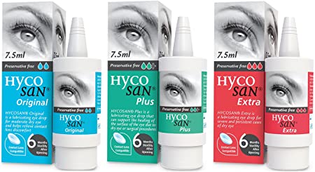 Hycosan Plus & Extra & Eye Moisturiser 7.5 ml || Special Combo pack