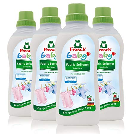 Frosch Baby Liquid Clothes Softener, 750ml (Pack of 4)