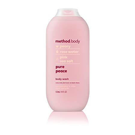 Method Body Wash, Pure Peace, 18 Ounce (6 Count)