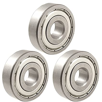 WAF 6200Z 10mm x 30mm x 9mm Deep Groove Sealed Ball Bearing (3pcs)