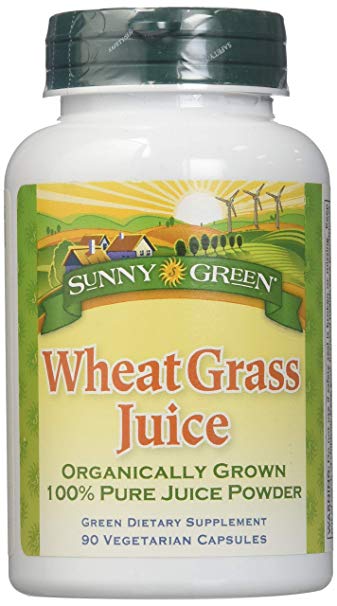 Sunny Green Wheat Grass Juice, 90 Count