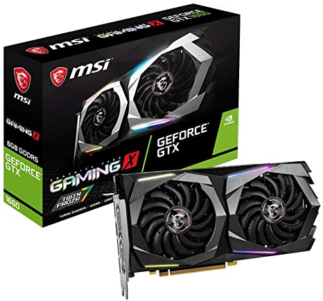 MSI GeForce GTX 1660 GAMING X 6G Graphics Card [Official Domestic]