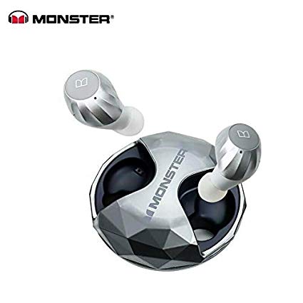 Monster New Clarity HD Airlinks High Definition True Wireless Earbuds Black