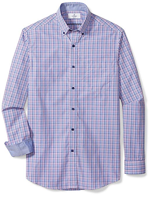 Buttoned Down Men's Classic Fit Button-Collar Supima Cotton Sport Shirt