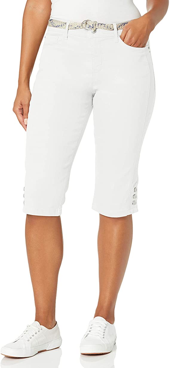 Gloria Vanderbilt Women's Mila Belted Skimmer Short