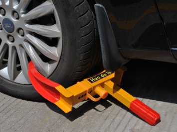 Wheel Lock Clamp Boot Tire Claw Trailer Auto Car Truck Anti-Theft Towing New