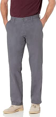 Amazon Essentials Men's Classic-Fit Wrinkle-Resistant Flat-Front Chino Pant (Available in Big & Tall)