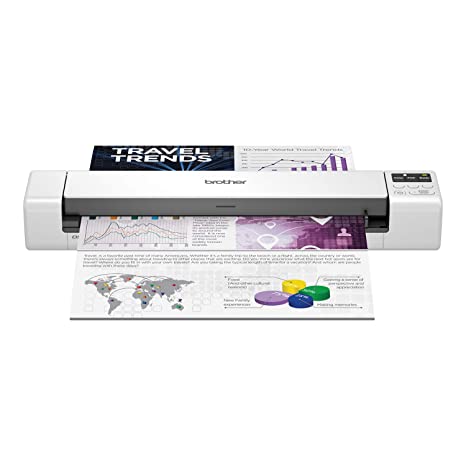 Brother DS-940DW Duplex and Wireless Compact Mobile Document Scanner