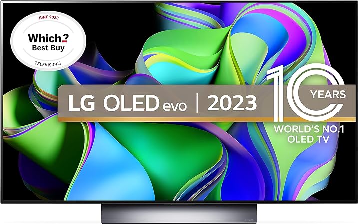 LG OLED evo C3 48" 4K Smart TV, 2023