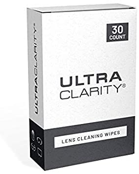 Ultra Clarity Eyeglass Cleaning Wipes - 30 Pack I Safe for Use on All Coated Lenses and Electonic Screens