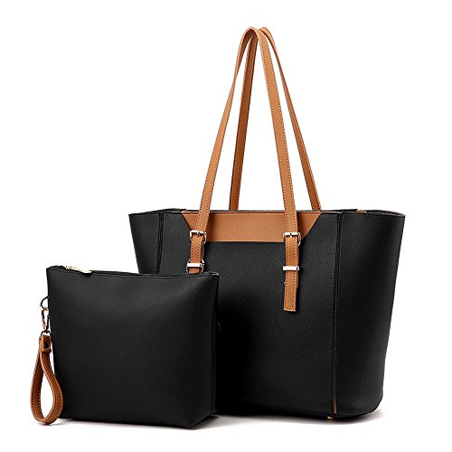 Tote Bags for Women Shoulder Bags and Purse Set 2 Piece bags