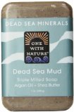 One With Nature Dead Sea Mud Dead Sea Minerals Soap 7 Ounce Bar