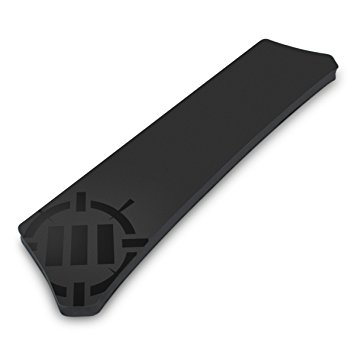 ENHANCE Gaming Keyboard Wrist Rest Pad for Full Size Mechanical Gamer Keyboards with Ergonomic Support , Non-Slip Rubber Backing , No-Fray Design - Great with Corsair , CM Storm , Logitech , Razer