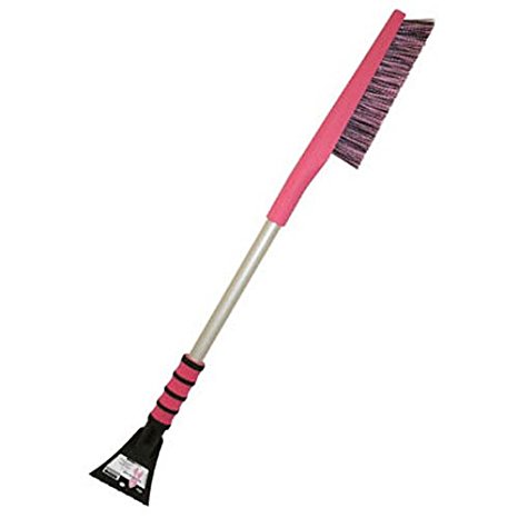 Hopkins 886-PKUS Mallory Pink Snow Tools 31" Snow Brush