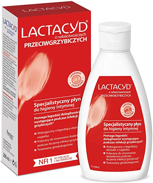 Lactacyd Antifungal Gynecological Intimate Hygiene Fluid 200ml