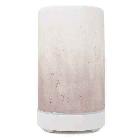 Edens Garden Ultrasonic Ceramic Essential Oil Diffuser For Aromatherapy, Mauve