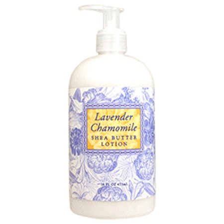 Greenwich Bay Trading Co. Shea Butter Lotion, 16 Ounce, Lavender Chamomile
