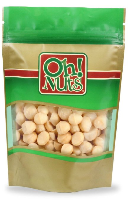 Raw Hawaiian Macadamia Nuts (1 Pound Bag) - Oh! Nuts