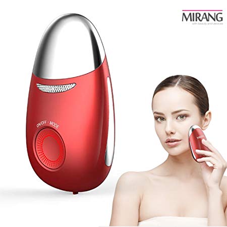 [MIRANG] Ms Egg Heating Skincare Device - 42°C Heating and Vibration LED Therapy Massager for Youth Skin