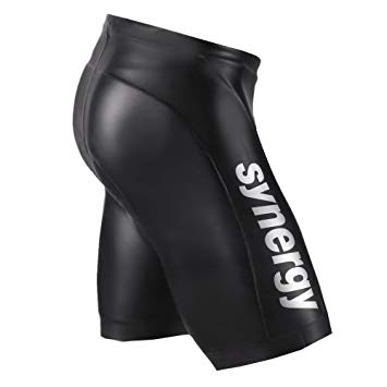 Synergy Triathlon Wetsuit Shorts Men's EpicSpeed Neoprene Shorts for Open Water Swimming