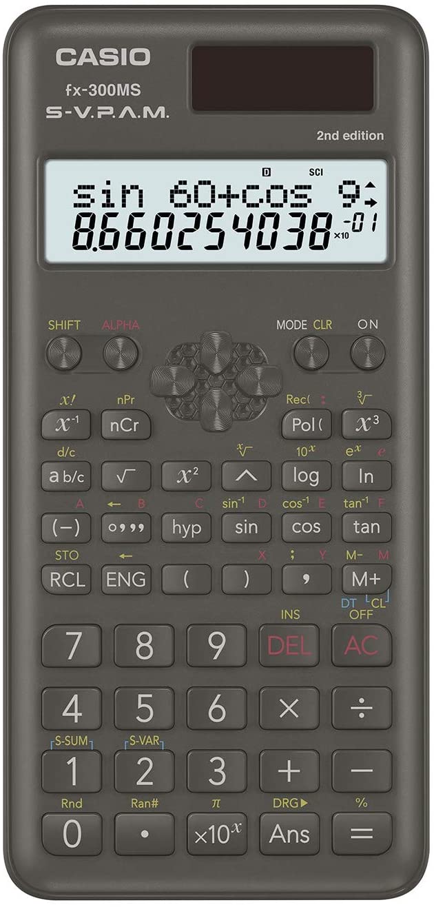 Casio FX300MSPLUS2 Engineering/Scientific Calculator