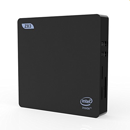 Z83-V Mini PC Intel Atom x5-Z8350 With Intel HD Graphics 400, DDR3 2GB   32GB/ 1000M LAN/ Dual-Band 2.4G 5.8G WiFi/ BT 4.0 Support Windows 10 and Linux Syste [VGA/HDMI Dual Display]