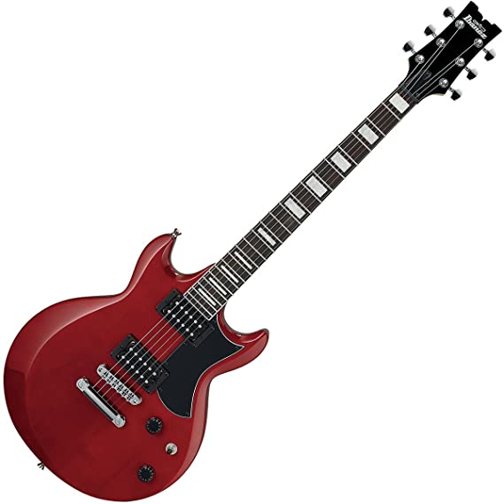 Ibanez GAX 6 String Solid-Body Electric Guitar, Right, Transparent Cherry, Full (GAX30TCR)