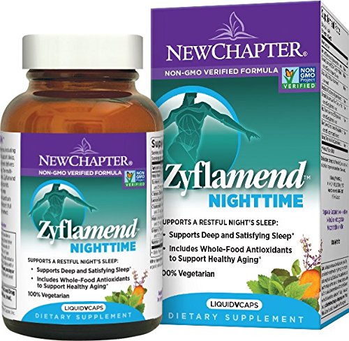 New Chapter Zyflamend Nighttime Supplement, Vegetarian Capsule, 60 Count