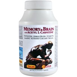 Memory & Brain with Acetyl L-Carnitine 60 Capsules