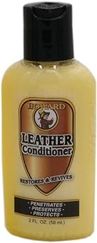 Howard Leather Conditioner Cream Cleaner 59ml LC0002 Protect and Preserve Leather Sofa Chair Car Seats Jacket Boots Shoes Bags Tack Saddle (TRIAL SIZE)