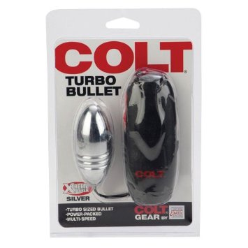 California Exotic Novelties Colt Turbo Bullet, Silver