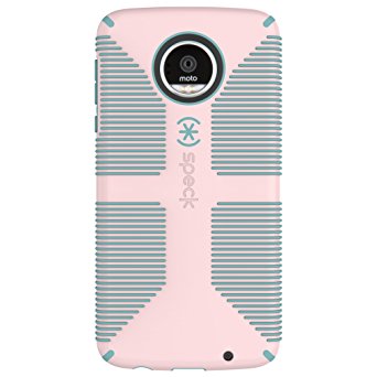 Speck Products Candyshell Grip Cell Phone Case for Moto Z Play, Quartz Pink/River Blue, 85756-C085