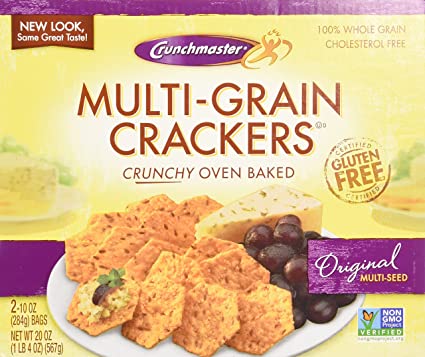 Crunchmaster Multi-Grain Crackers, Gluten Free, 20 oz.