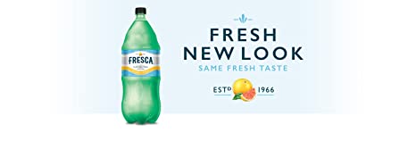Fresca Original Citrus Soda Sparkling Flavored Soft Drink Zero Calorie and Sugar Free, 2 Liters