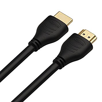 HDMI Cable 3ft Supporting 4K@60Hz 4:4:4 Ultra High Speed 18Gbps, HDR10, Dolby Vision, ARC – 100% Triple Shielded - 24k Gold Plated Connectors [JTECH-CAB3]