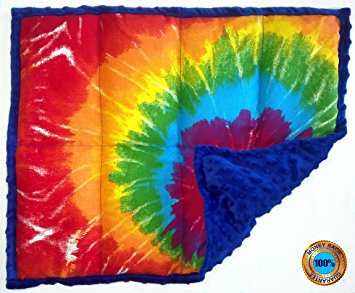 Weighted Sensory Lap Pads - from 3 to 12 lbs & More than 10 Designs (5 lbs, Feeling Groovy)